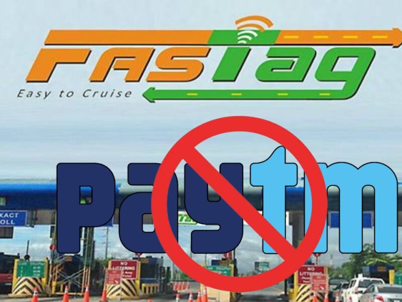 Paytm Payments Bank Excluded From FASTag List